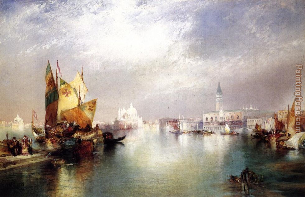 Thomas Moran The Splendor of Venice